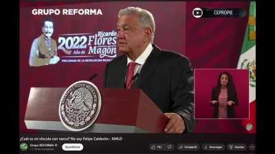 Que siempre no. Calderon es víctima dice el presidente AMLO. Ahora sí se las puso difícil, a ver cómo hacen malabares con esto.