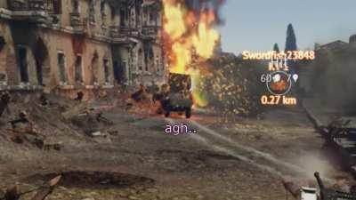 Dodging shells like an anime protagonist in the R3