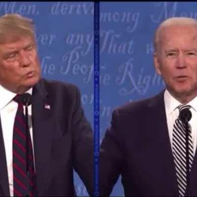 Presidential debate 2020 deleted scene