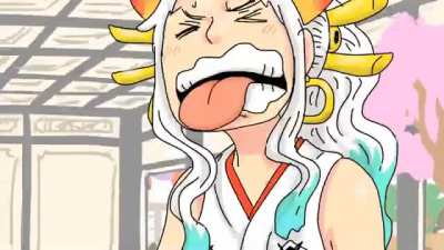 Ussop pranks Yamato. Credit to yosuyosu draw for artwork