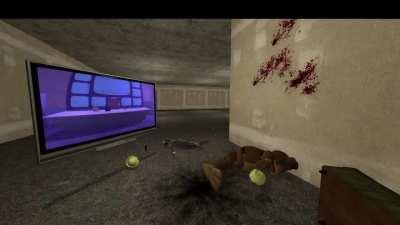 Sae and adachi watch the tv