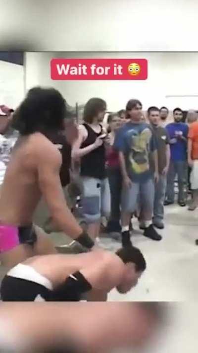 Is that actually Seth freaking rollins or is it just me just me