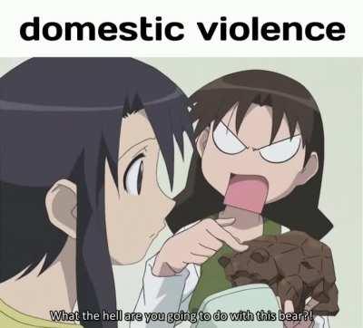 nyamo and yukari engage in some mild tomfoolery