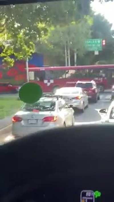 In the streets of Mexico City