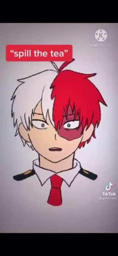 Poor todoroki