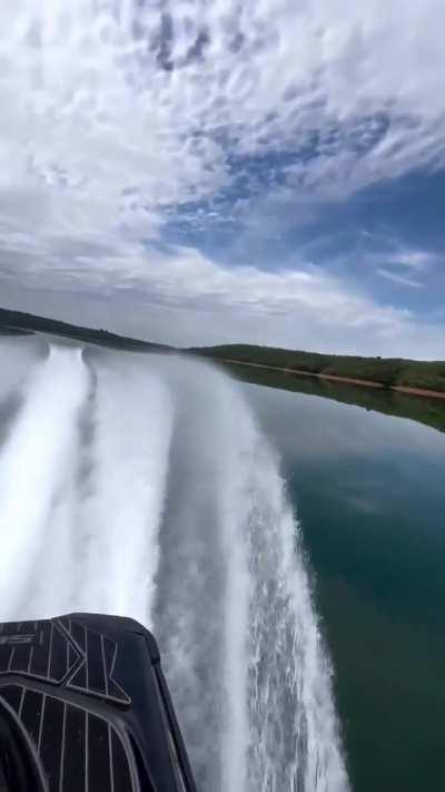 Jetski at 99km/h 