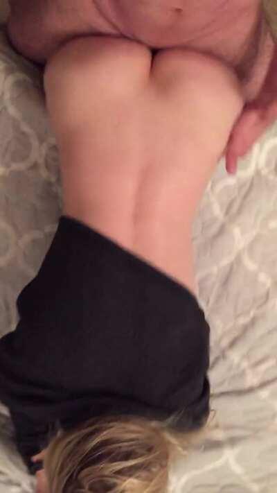 I love getting taken from behind