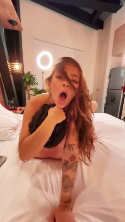 My husband loves watching me get ridden by a big dick. It's like his favorite sport