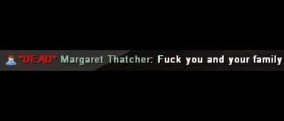 Margaret Thatcher