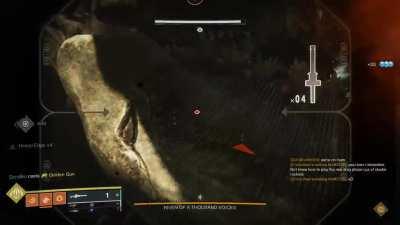 I think someone at Bungie gave blade barrage controller aim assist