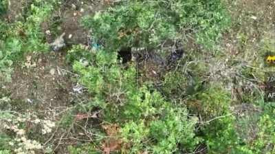 Footage from a recent assault on russian position