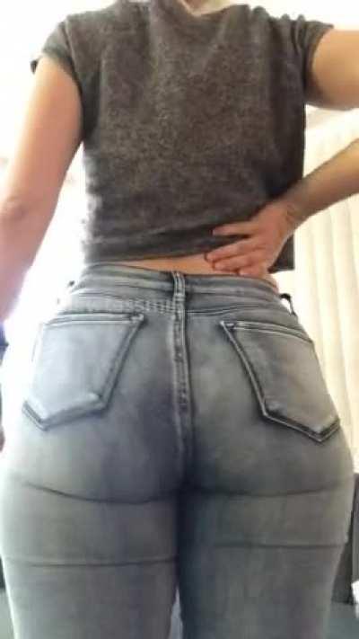 I don't want to sound cocky, but I think these jeans were made for my ass