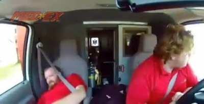 Ambulance crew caught in the middle of gunfire in Chicago