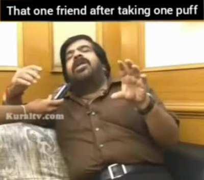 Then he falls asleep