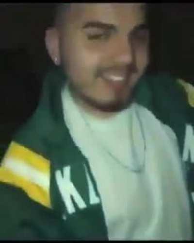 a little tickle in the face