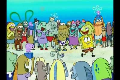 The Two Faces of Squidward