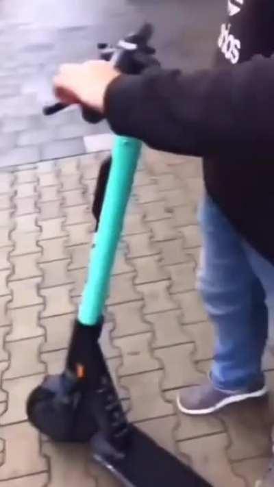 He fell in front of the wrong person