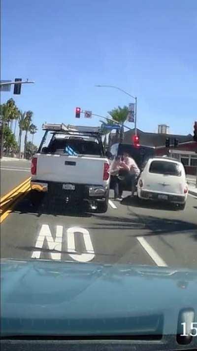road rage goes wrong
