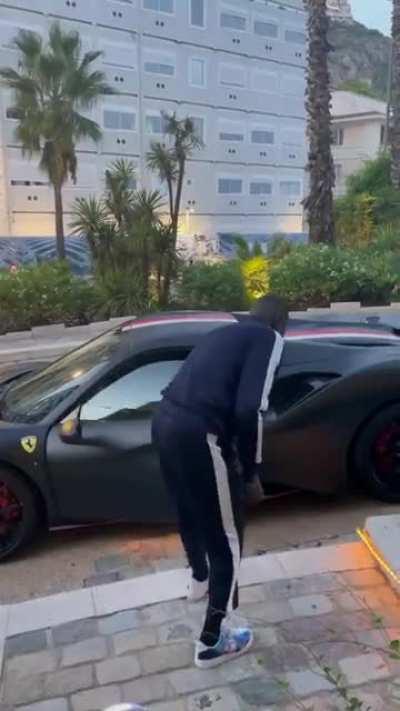 Charles Leclerc collab with Khaby