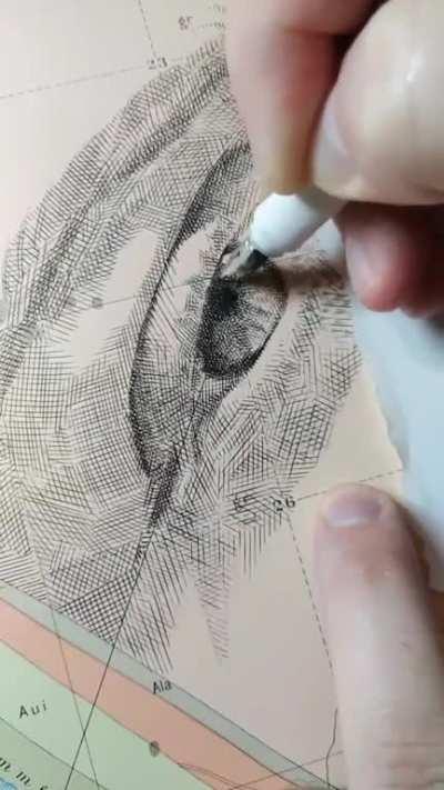 This detailed intricate map