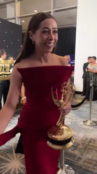 Cristin attending the 2025 Emmy's 9/14/25