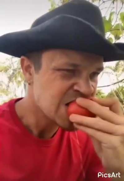 Tio Sérgio e suas maçãs