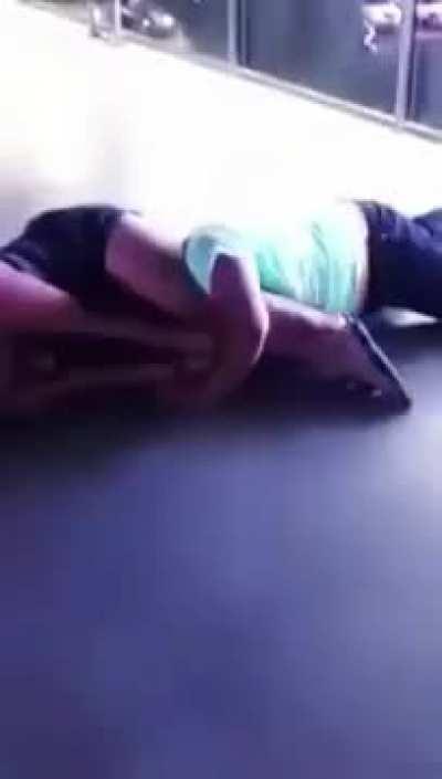 THE MOST DANGEROUS HEADSCISSORS YOU'LL EVER SEE IN YOUR LIFE. This man was squeezed at 100% for a full 2 minutes AFTER he was knocked out. he was snoring between her thighs while everyone just stood by and laughed, and even celebrated in the end. he defin