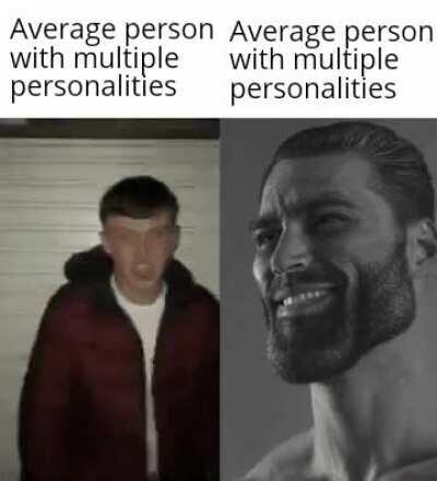 Look at all them personalities