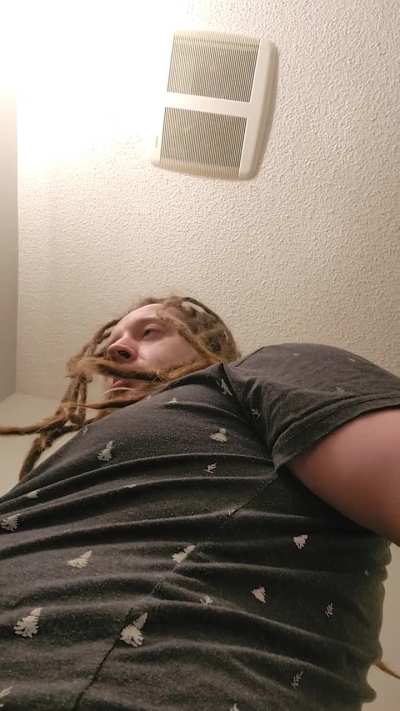 Check out this bloody vaginal belch!