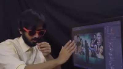 He has started to show his true face. See, how stealthily he is propagating his agenda.