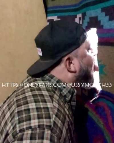 Edging this verbal married man, is one of my greatest pleasures.