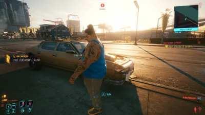 Turns out you can play baseball in Cyberpunk