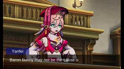 Yanfei Ace Attorney (Janette the boar's case)