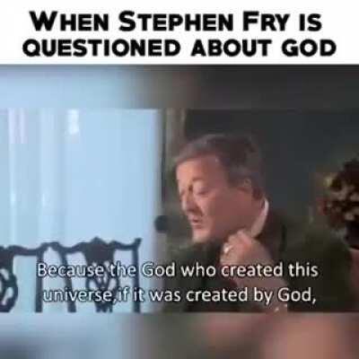 Stephen Fry on God