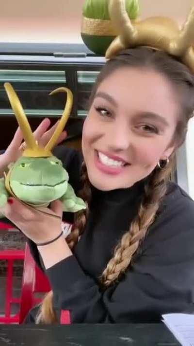 Taya and Jojo at Disneyland back in late July.