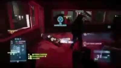 Guy playing BF 3 way to serious.