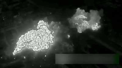 Bakhmut, AFU are destroying buildings with russian soldiers inside