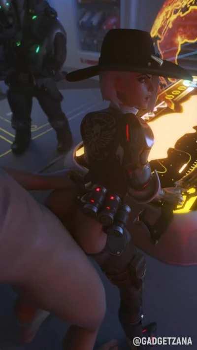 Ashe gets fucked (Gadgetzan) [Overwatch]