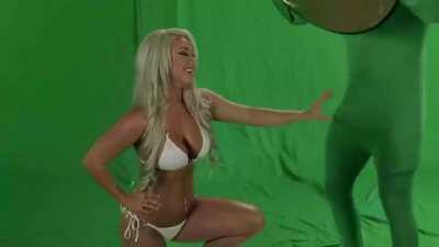 He had a hard time trying to be professional here.