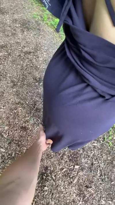 One of the trail-workers saw us take this ;) [OC] [MF]