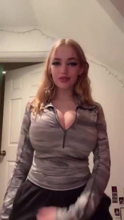 Zipper holding on for dear life.