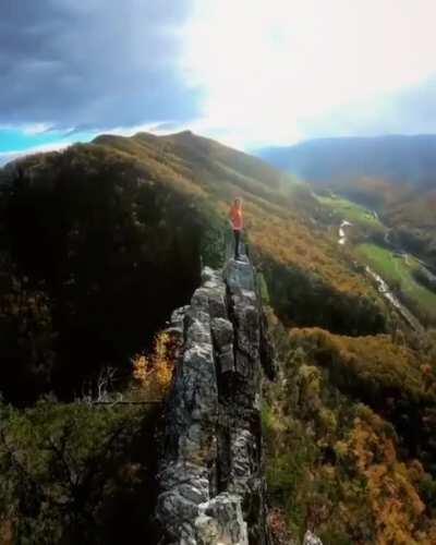 Западная Виргиния - Seneca Rocks