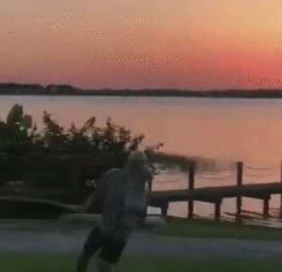 just a dad being a dad