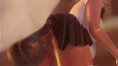 Office Mercy x Horse (Overwatch) [TheBartender]