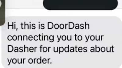 hi this is doordash