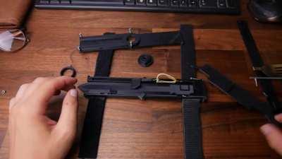 I 3d printed a working assassin's creed hidden blade. And a fork