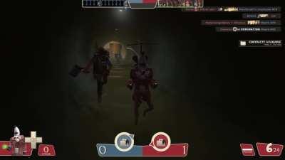 TF2's new taunt is kind of bugged...