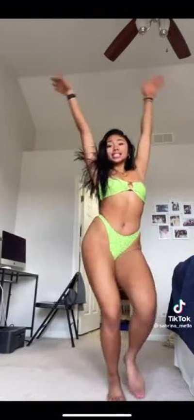 Filipino girl in bikini