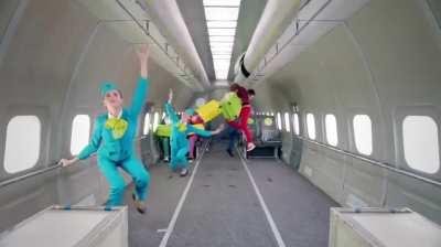 OK Go - Upside Down & Inside Out, created in zero gravity