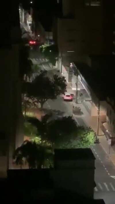 Assalto a Banco em Araraquara, interior de São Paulo, nessa madrugada do dia 24